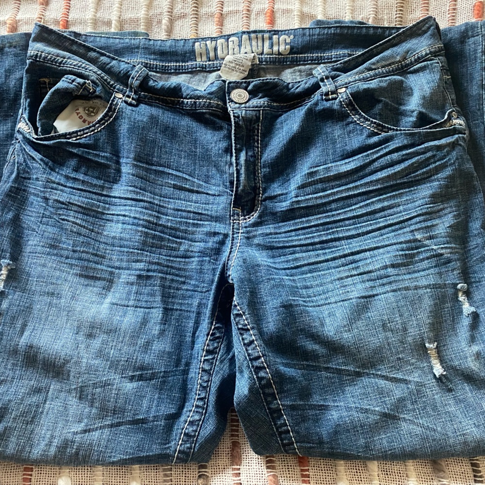 Hydraulic Bootcut Jeans Size 22